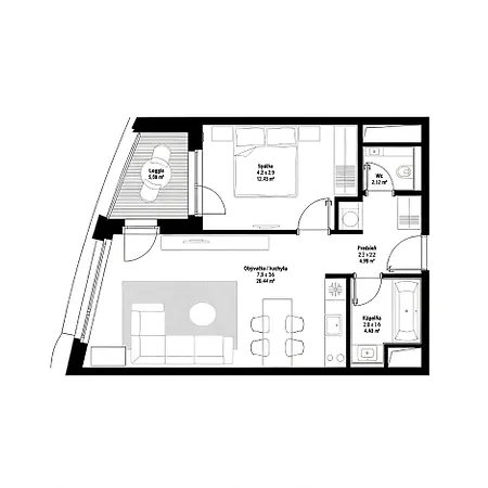 アパート Sky Park Centre 1br High Fl - Free Parking *